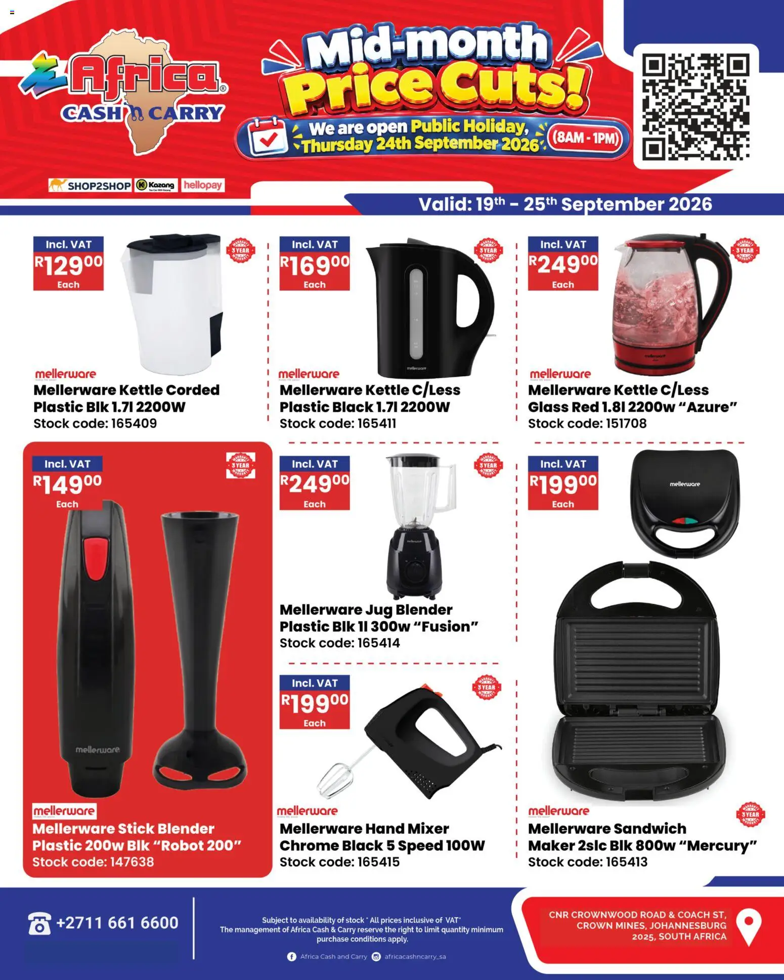 Preview of Africa Cash & Carry flyer valid from 19/09/2026