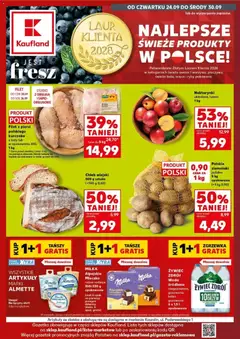 Pogląd gazetki "Kaufland gazetka" ze sklepu Kaufland ważnej od 24.09.2026