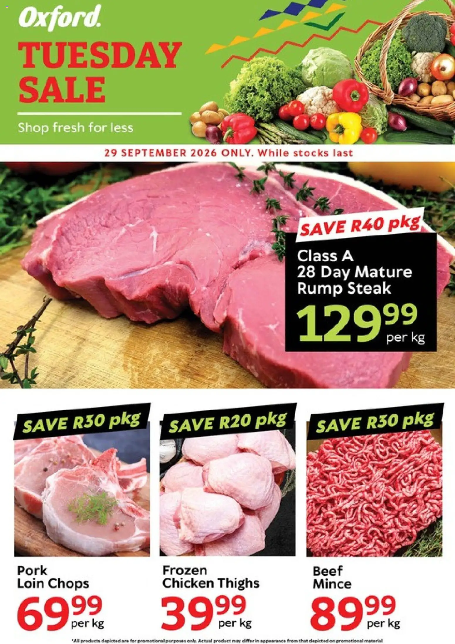 Preview of Oxford Freshmarket flyer valid from 29/09/2026