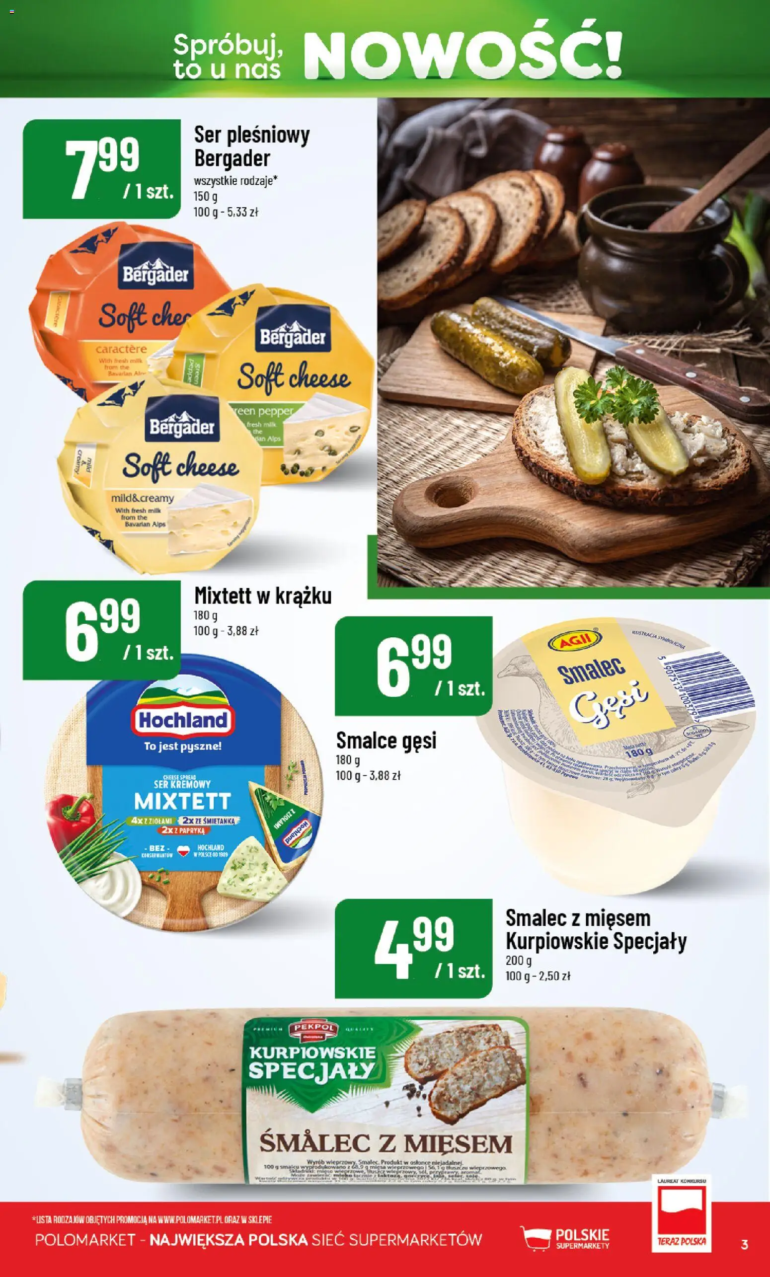 Pogląd gazetki "POLOmarket gazetka Nowości" ze sklepu POLOmarket ważnej od 08.10.2026