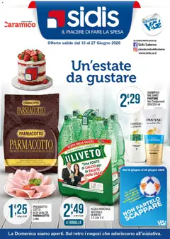 Anteprima dell'opuscolo Sidis volantino dal negozio Sidis valido da 15/06/2026