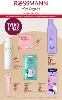 Pogląd gazetki "Rossmann gazetka" ze sklepu Rossmann ważnej od 27.08.2026