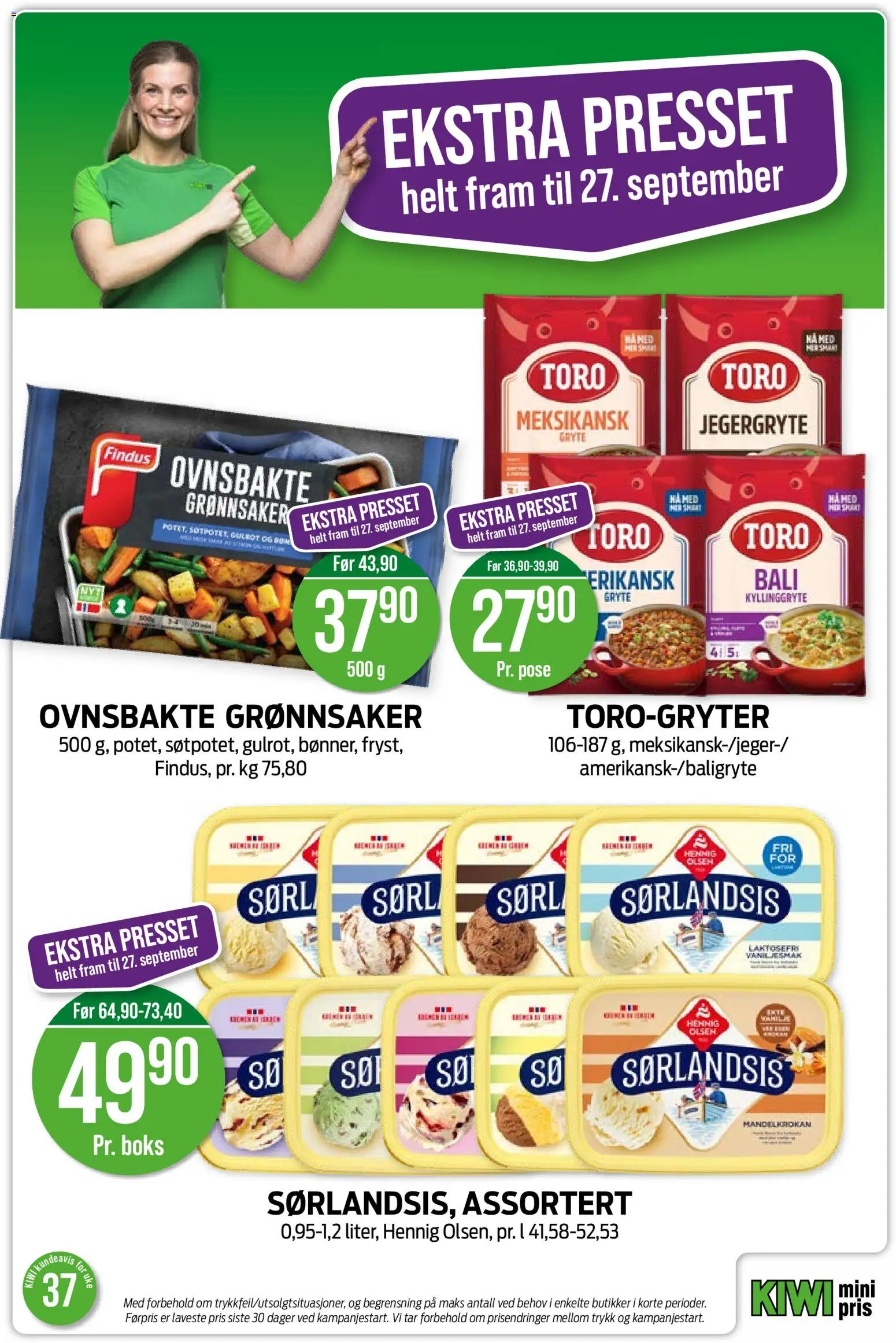 Forhåndsvis Kiwi kundeavis fra butikk Kiwi gyldig fra 07/09/2026