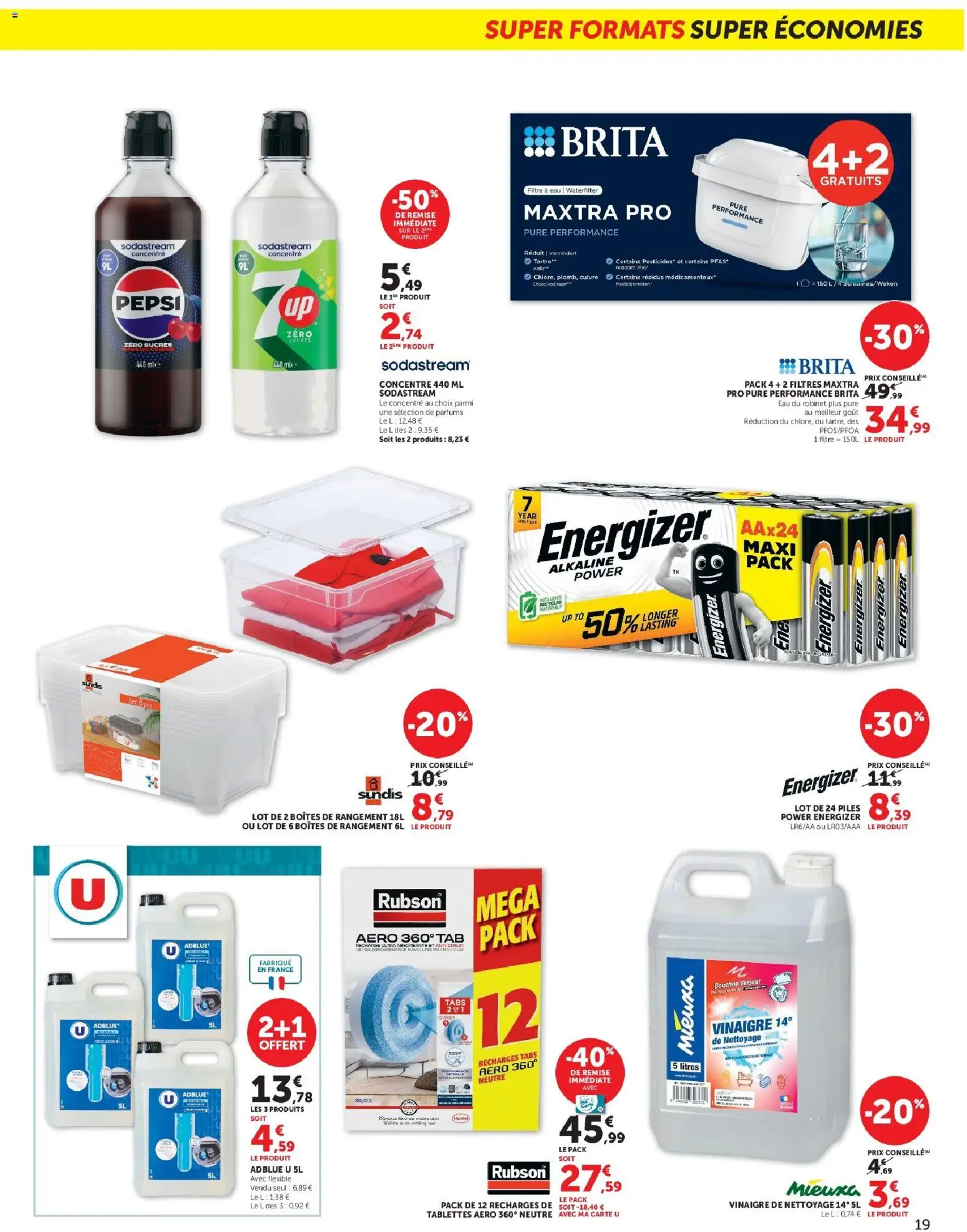 Prévisualisation de Super U - Les prix bas de la semaine du magasin Super U formulaire valide 27/10/2026
