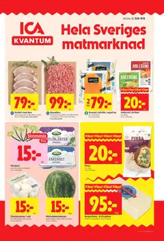 Förhandsgranska reklamblad Aktuella erbjudanden från butik ICA Kvantum gäller från 03/08/2026