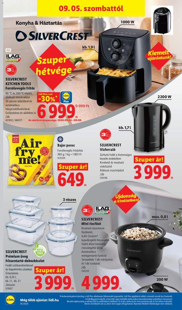 Új Lidl akciós újság 09.03.