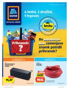 Predogled kataloga iz trgovine Hofer veljaven od 06.05.2026
