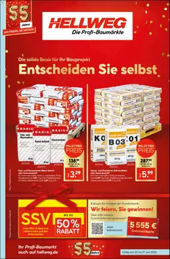 Vorschau von dem Prospekt des Geschäftes Hellweg, gültig ab dem 22.06.2026