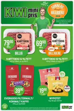 Forhåndsvis Kiwi kundeavis fra butikk Kiwi gyldig fra 10/08/2026