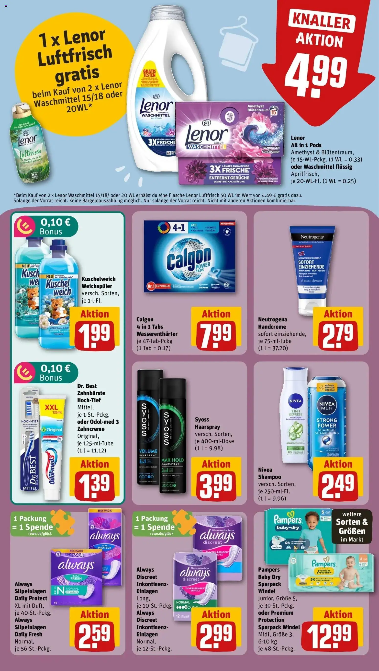 Vorschau von dem Prospekt des Geschäftes Rewe, gültig ab dem 26.10.2026