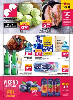 Predogled kataloga iz trgovine Mercator veljaven od 17.09.2026
