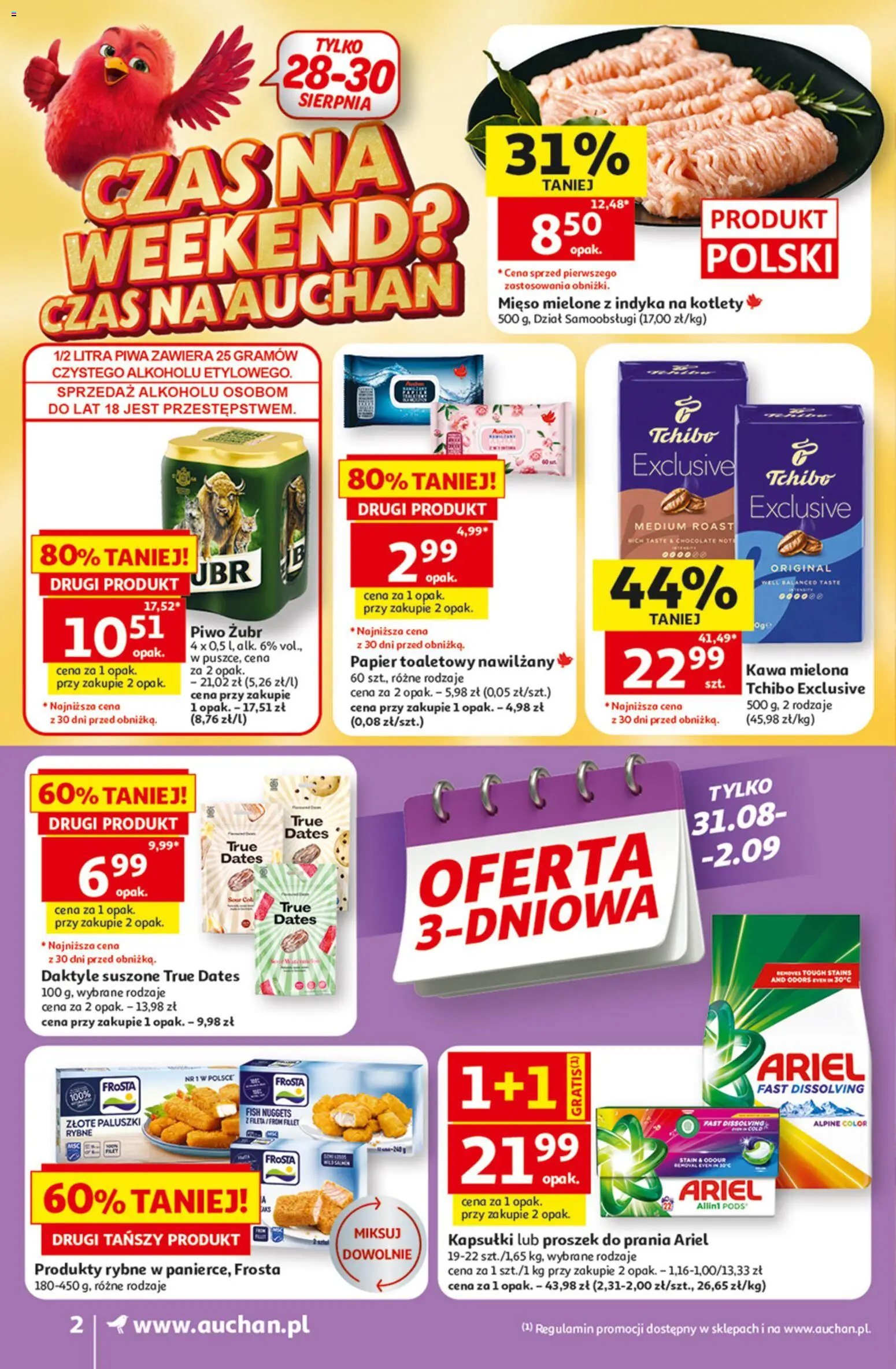 Pogląd gazetki "Auchan gazetka" ze sklepu Auchan ważnej od 27.08.2026
