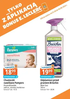 Pogląd gazetki "E.Leclerc gazetka - Tylko Z Aplikacją Bonus" ze sklepu E.Leclerc ważnej od 25.08.2026