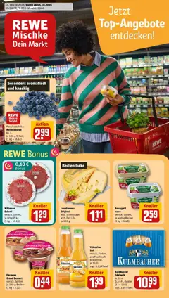 Vorschau von dem Prospekt des Geschäftes Rewe, gültig ab dem 05.10.2026