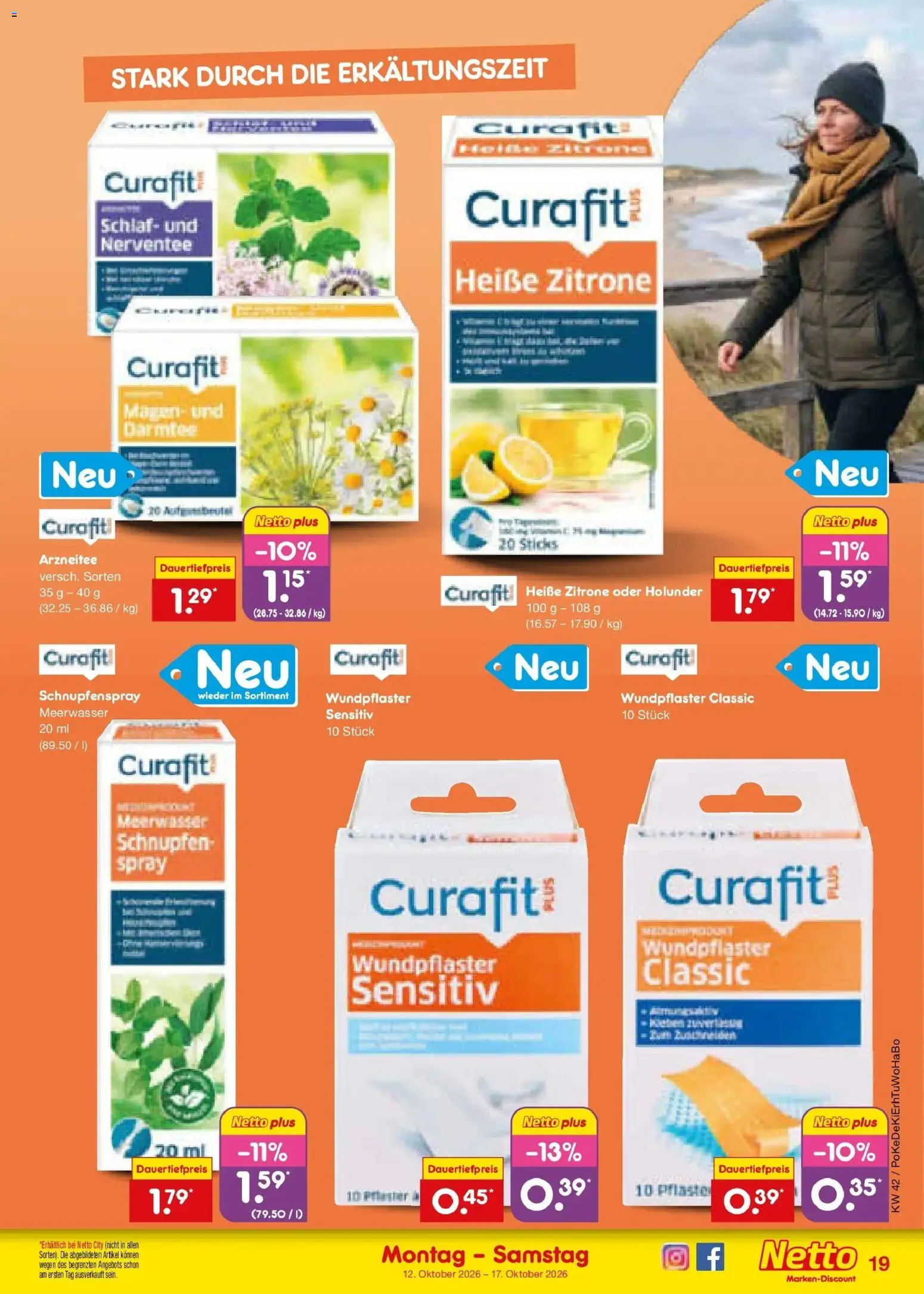 Vorschau von dem Prospekt des Geschäftes Netto Marken-Discount, gültig ab dem 12.10.2026 - Zitrone
