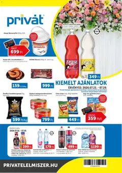 PRIVÁT - PRIVÁT akciós újság megtekintése, amely érvényes 2026.07.23.-től