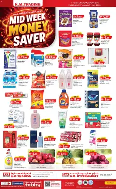 Preview of the catalogue KM Trading catalogue mid week money saver of store KM Trading valid from 29 Jun, 2026