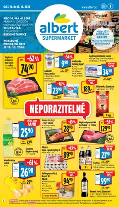 Náhled nabídky: Albert Albert leták - Supermarket Praha 4 platný od 07.10.2026