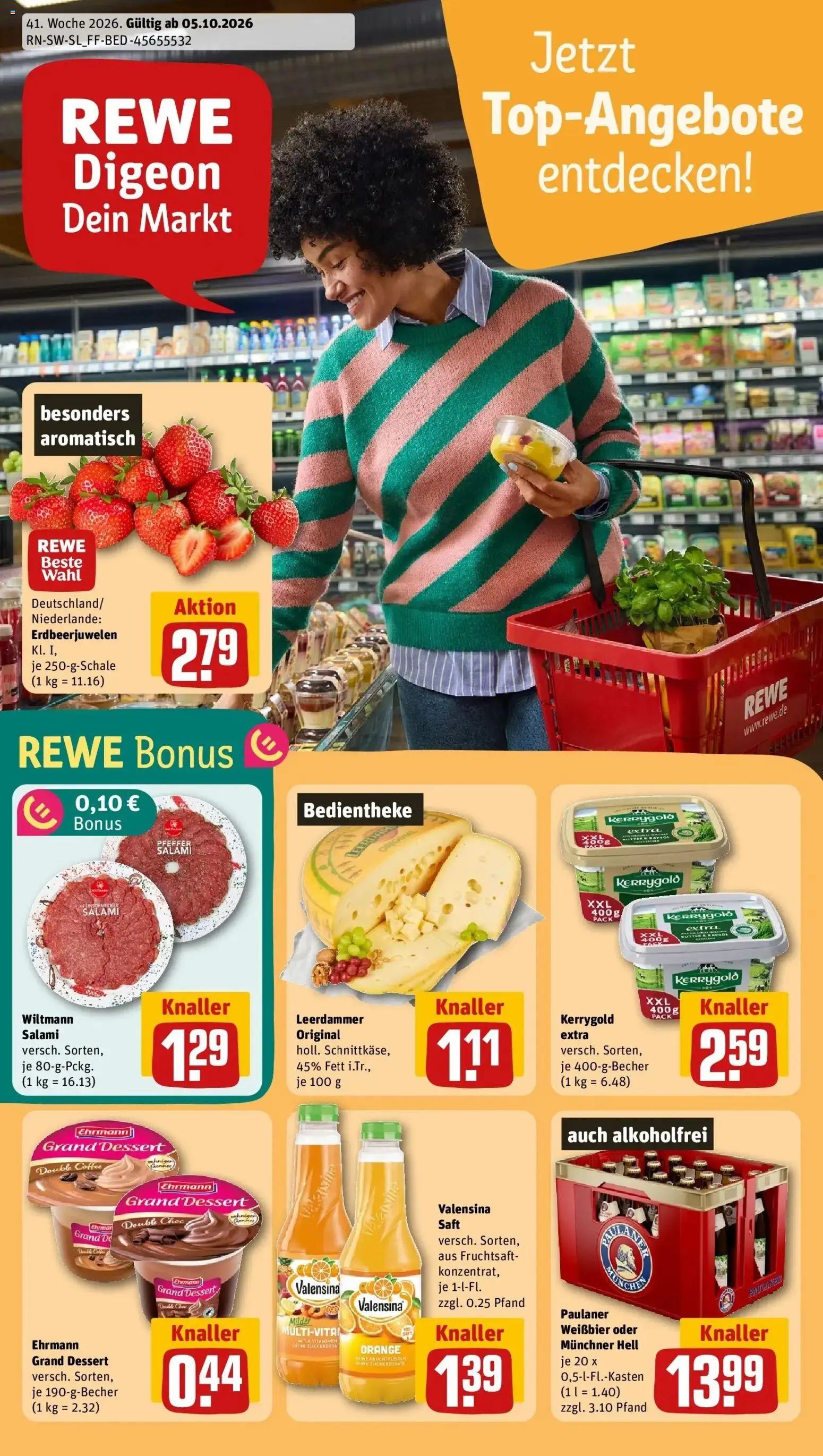 Vorschau von dem Prospekt des Geschäftes Rewe, gültig ab dem 05.10.2026