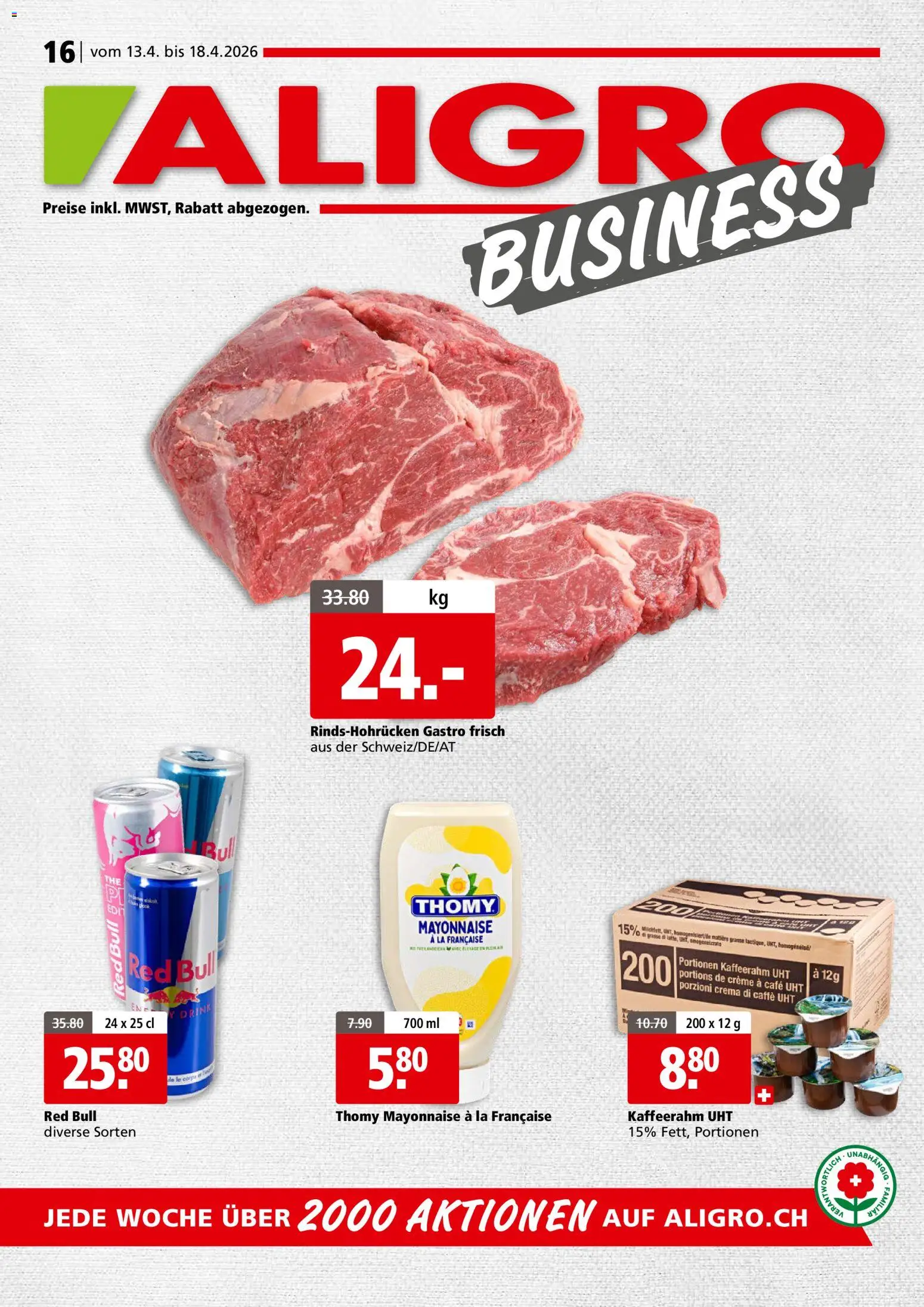 Aligro Prospekt ab 13.04.2026 > Angebote