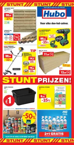 Prévisualisation de Hubo Folder du magasin Hubo formulaire valide 06/05/2026