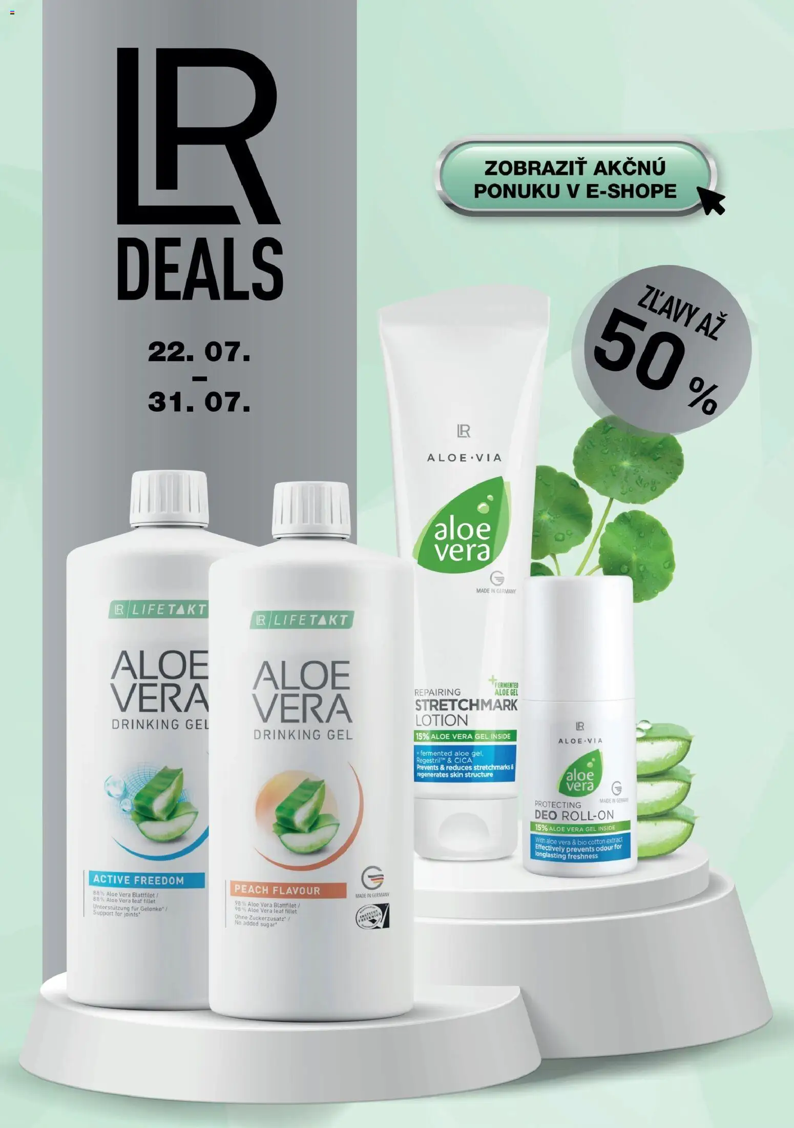 Náhľad LR letáku platného od 22.07.2026 - Aloe Vera