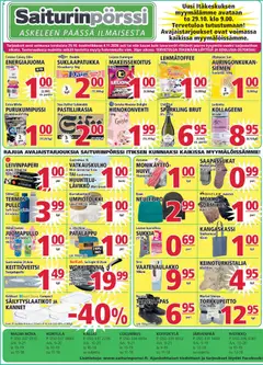 Kaupan Saiturinpörssi Saiturinpörssi tarjoukset esikatselu, voimassa 29/10/2026