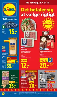 Eksempel på tilbudsavis Lidl - Tilbudsavis fra butik Lidl gyldig fra 26/07/2026