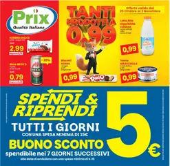 Anteprima dell'opuscolo Prix volantino Milano dal negozio Prix valido da 20/10/2026
