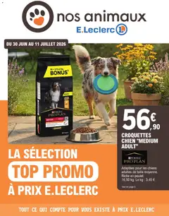 Prévisualisation de E.Leclerc Nos animaux du magasin E.Leclerc formulaire valide 30/06/2026