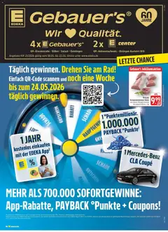 Vorschau von dem Prospekt des Geschäftes Edeka, gültig ab dem 17.05.2026