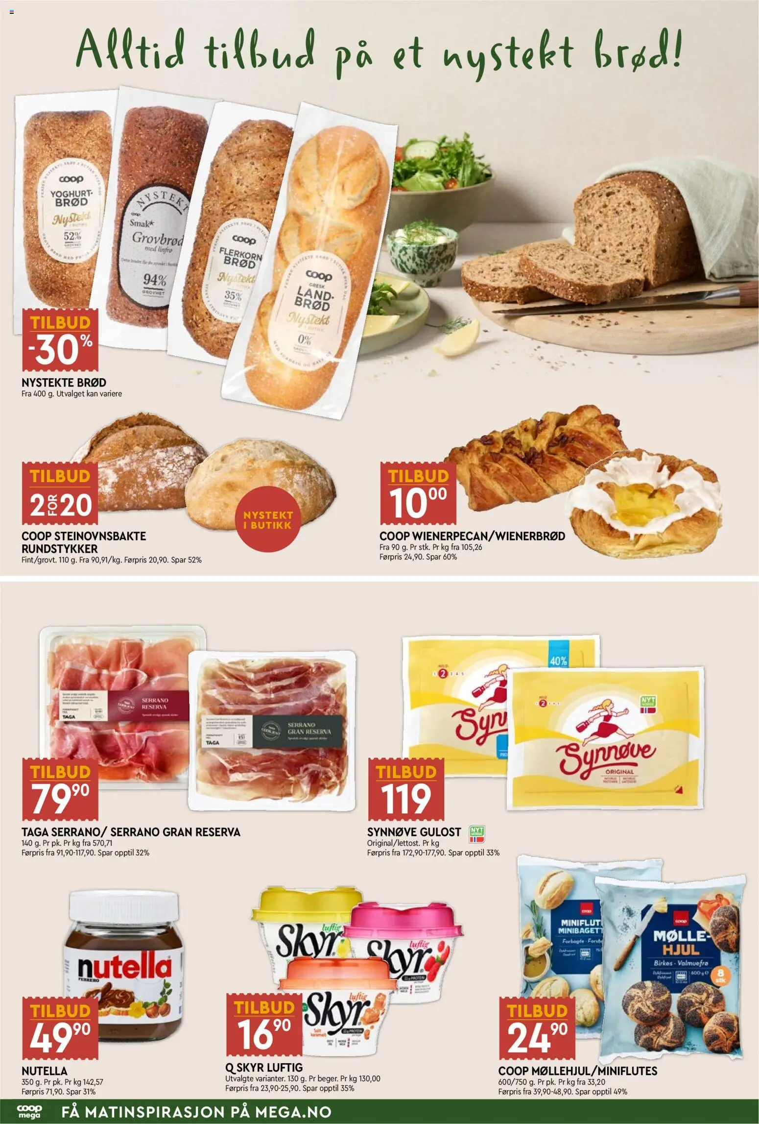 Forhåndsvis Coop Mega Mega Helg fra butikk Coop Mega gyldig fra 10/09/2026