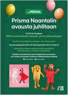 Kaupan Prisma Prisma tarjoukset esikatselu, voimassa 14/09/2026