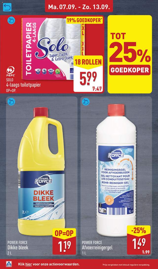 Nieuwe Aldi folder vanaf 07-09