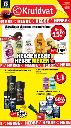 Voorbeeld van Kruidvat Folder week 20 van winkel Kruidvat geldig vanaf 12/05/2026