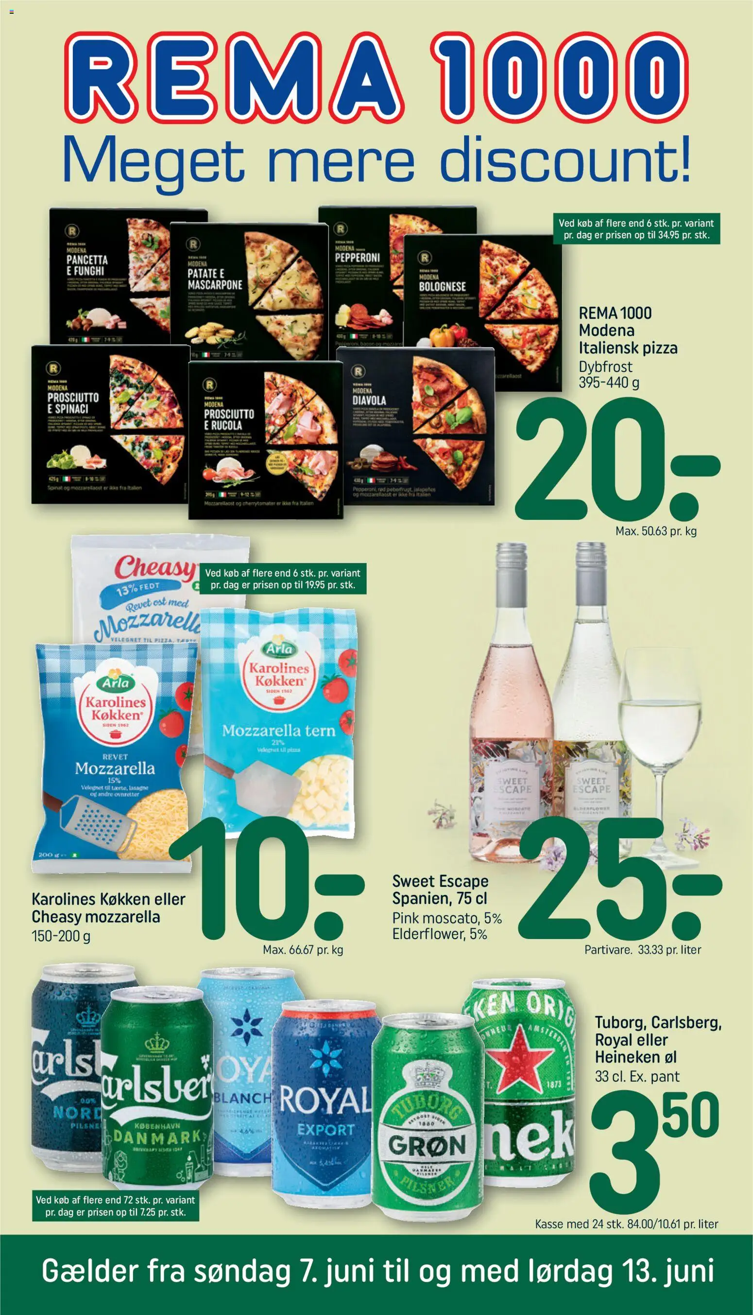 Eksempel på tilbudsavis Rema 1000 - Tilbudsavis uge 24 fra butik Rema 1000 gyldig fra 07/06/2026