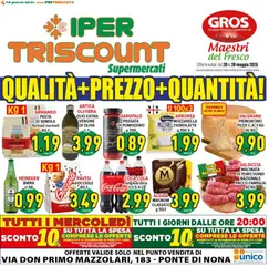 Anteprima dell'opuscolo Ipertriscount volantino Ponte di Nona dal negozio Ipertriscount valido da 20/05/2026