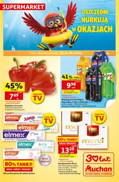 Pogląd gazetki "Auchan gazetka" ze sklepu Auchan ważnej od 18.06.2026