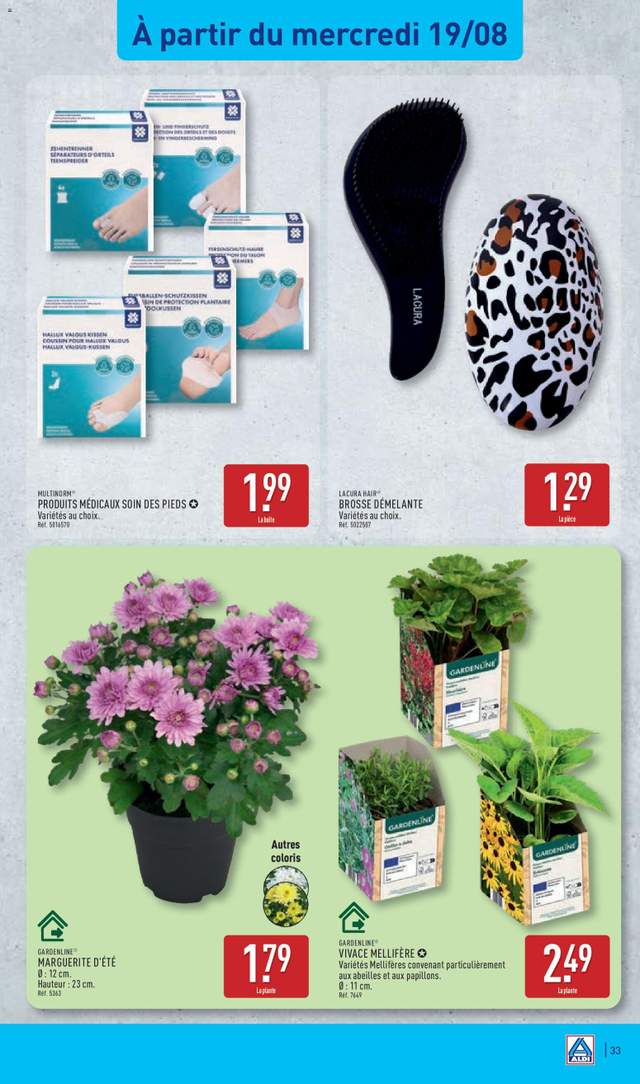 Nouveau catalogue Aldi à partir du 18/08