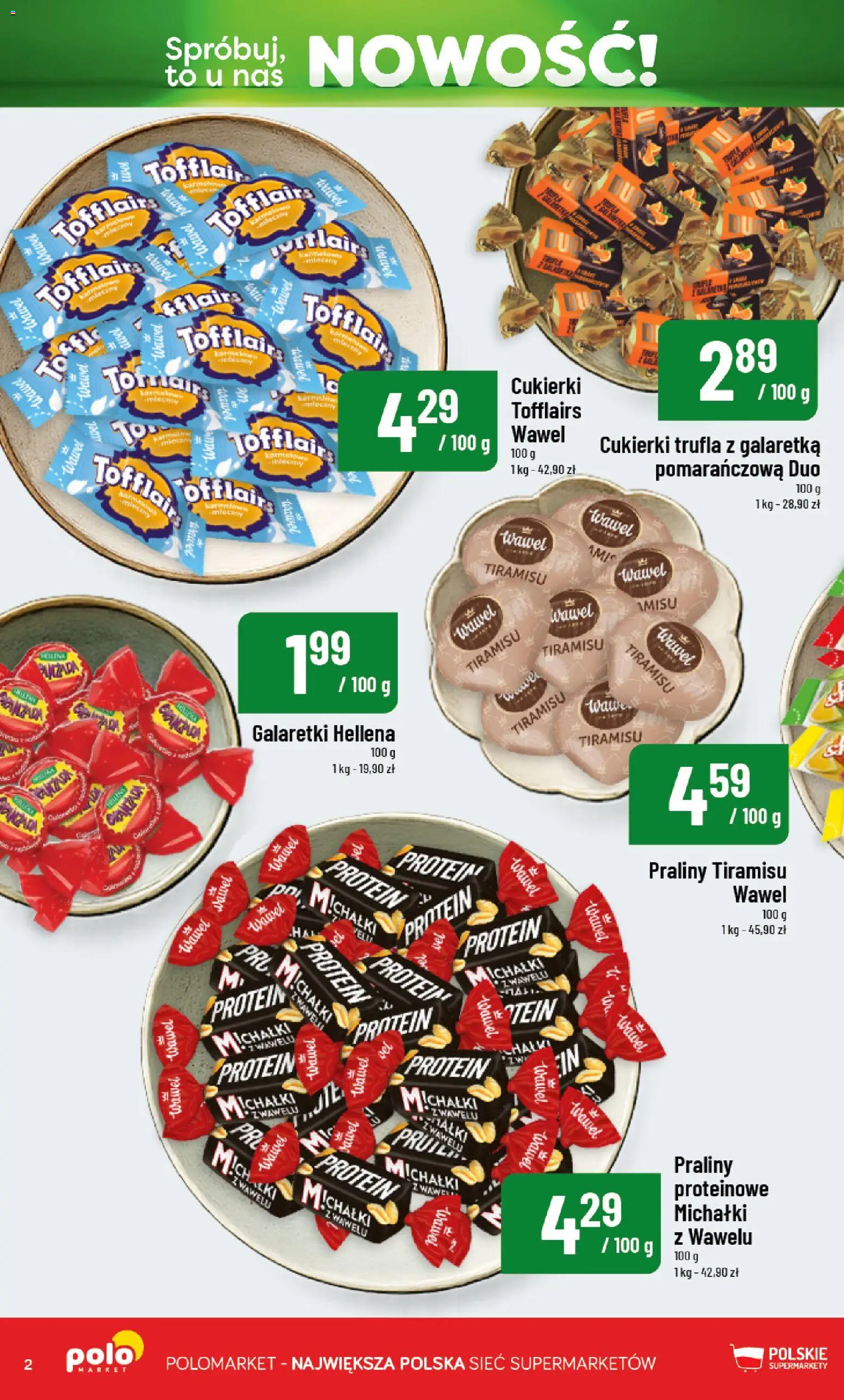 Pogląd gazetki "POLOmarket gazetka - Nowości" ze sklepu POLOmarket ważnej od 19.08.2026
