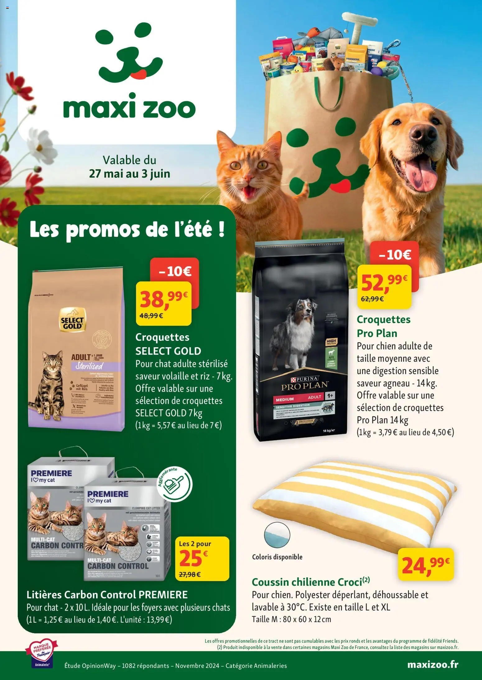 Prévisualisation de Maxi ZOO catalogue du magasin Maxi ZOO formulaire valide 27/05/2026