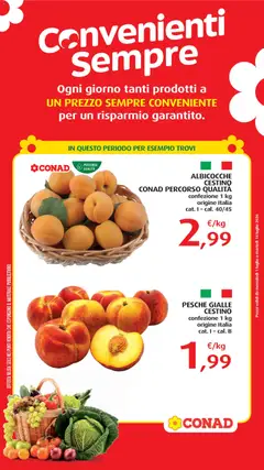 Anteprima dell'opuscolo Conad volantino Convenienti Sempre dal negozio Conad valido da 01/07/2026