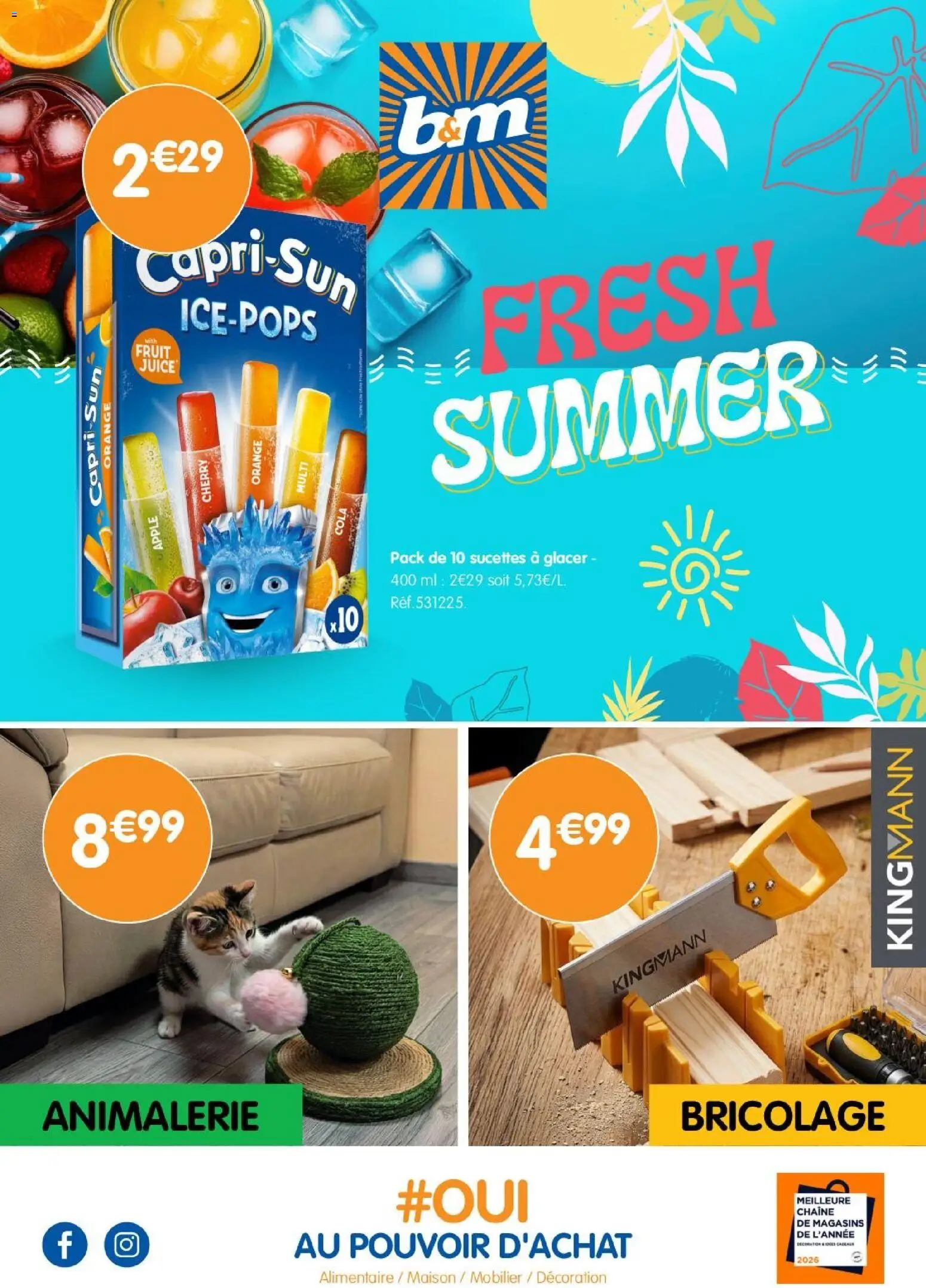 Prévisualisation de B&M catalogue du magasin B&M formulaire valide 15/07/2026