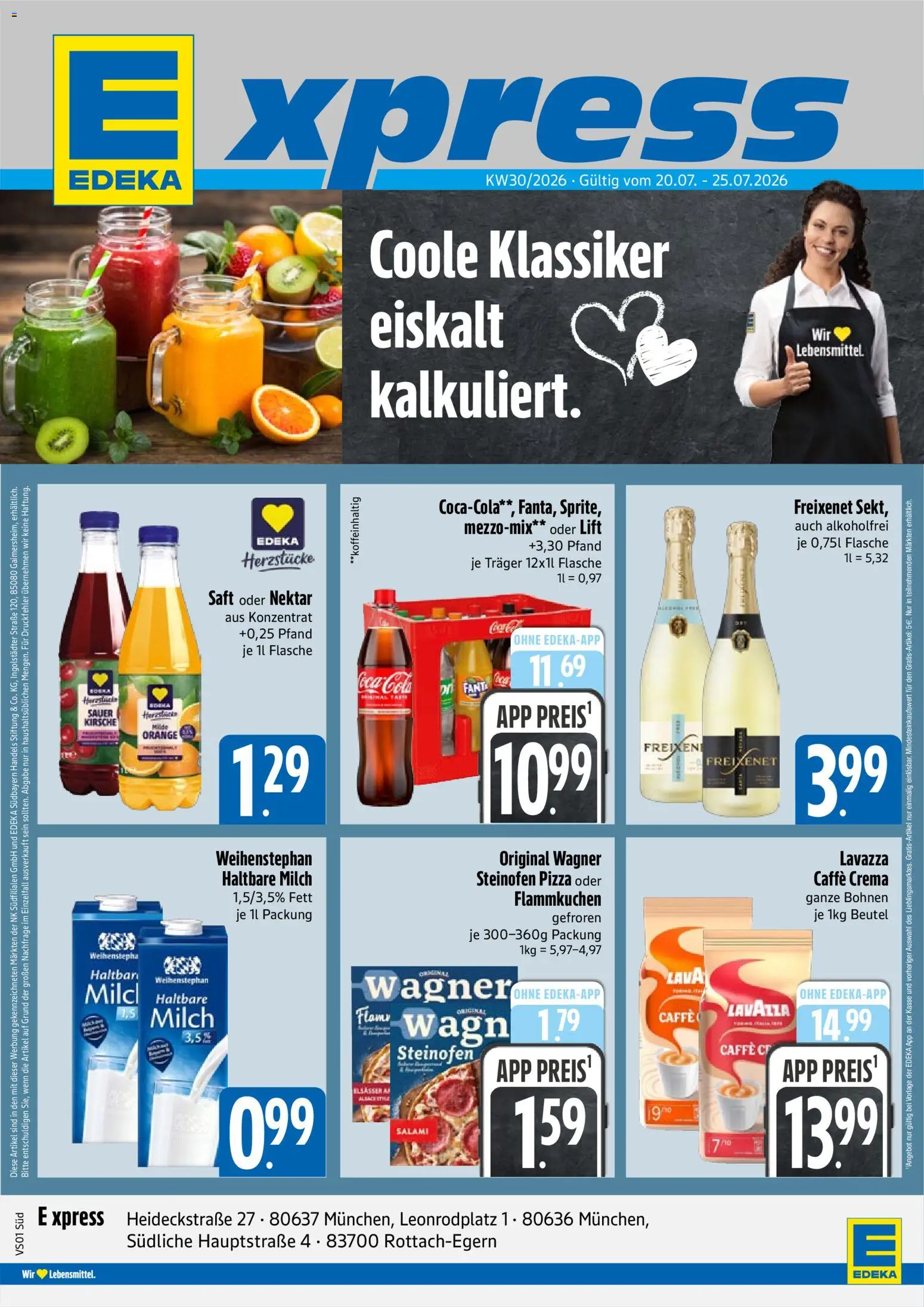 Vorschau von dem Prospekt des Geschäftes E xpress, gültig ab dem 20.07.2026