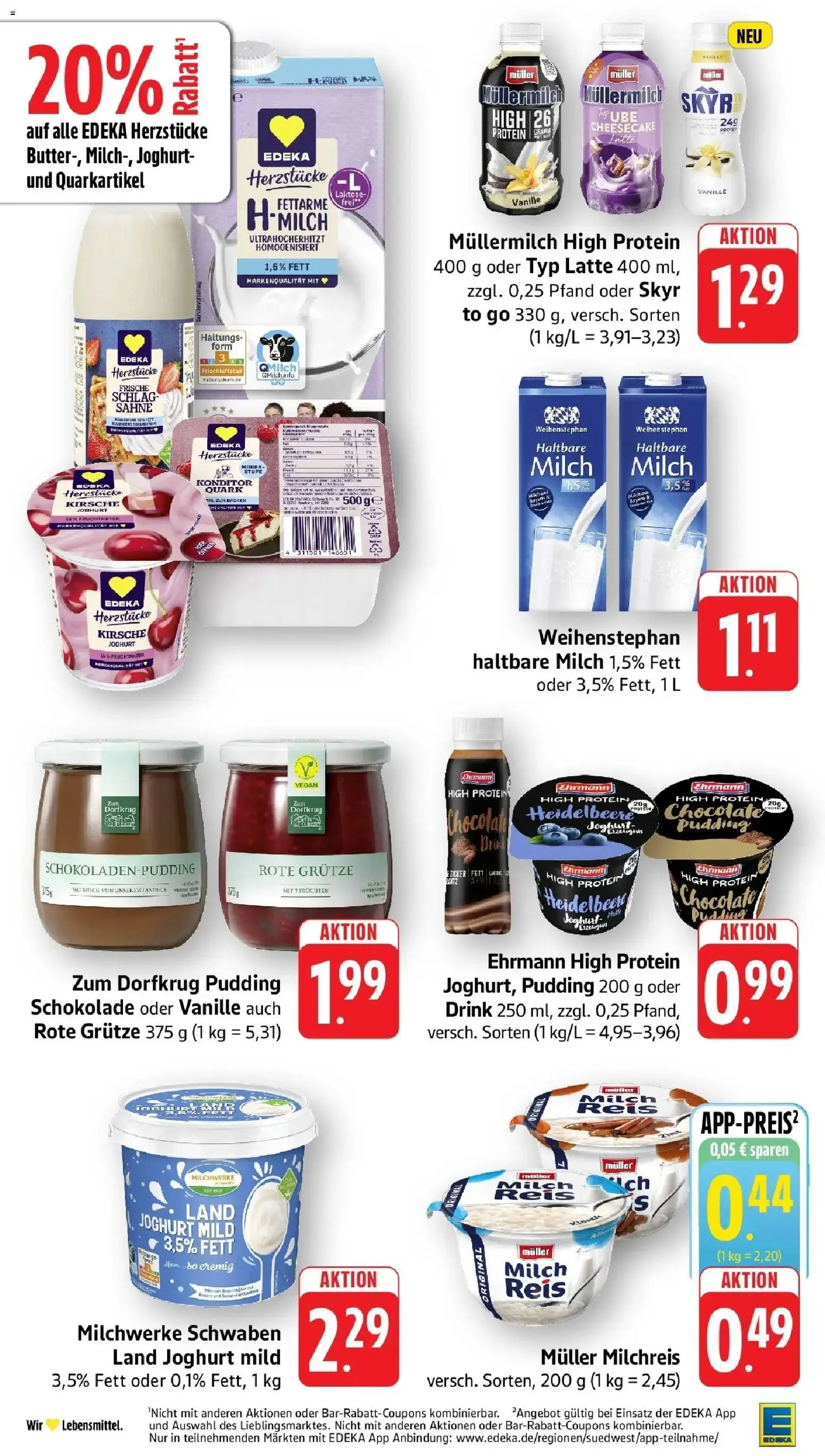 Vorschau von dem Prospekt des Geschäftes Edeka, gültig ab dem 26.10.2026
