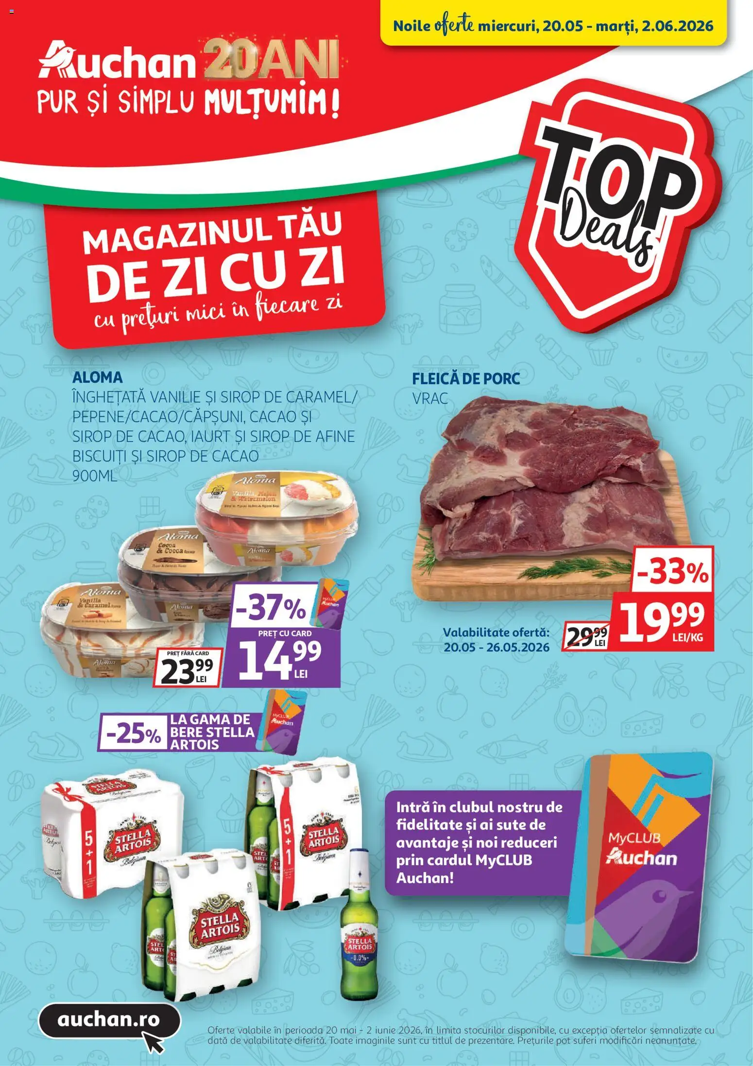 Previzualizarea de cataloage: Auchan Auchan Catalog valabil de la 20.05.2026