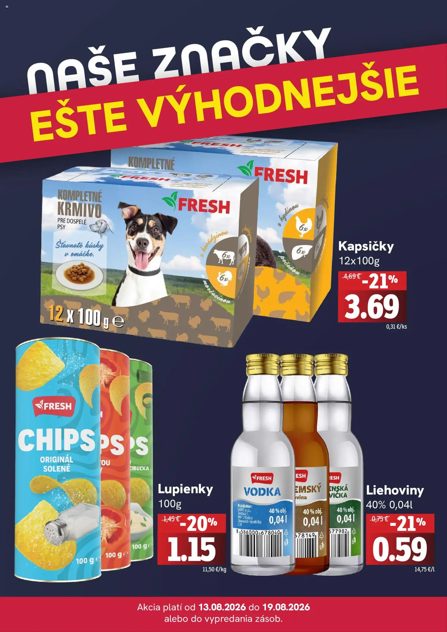 Náhľad Fresh letáku platného od 13.08.2026