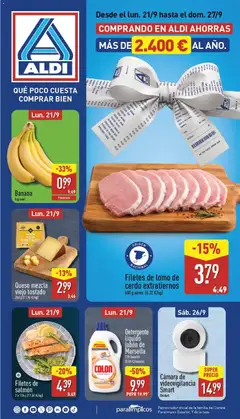 Vista previa del folleto de la tienda Aldi válido desde el 21/09/2026 