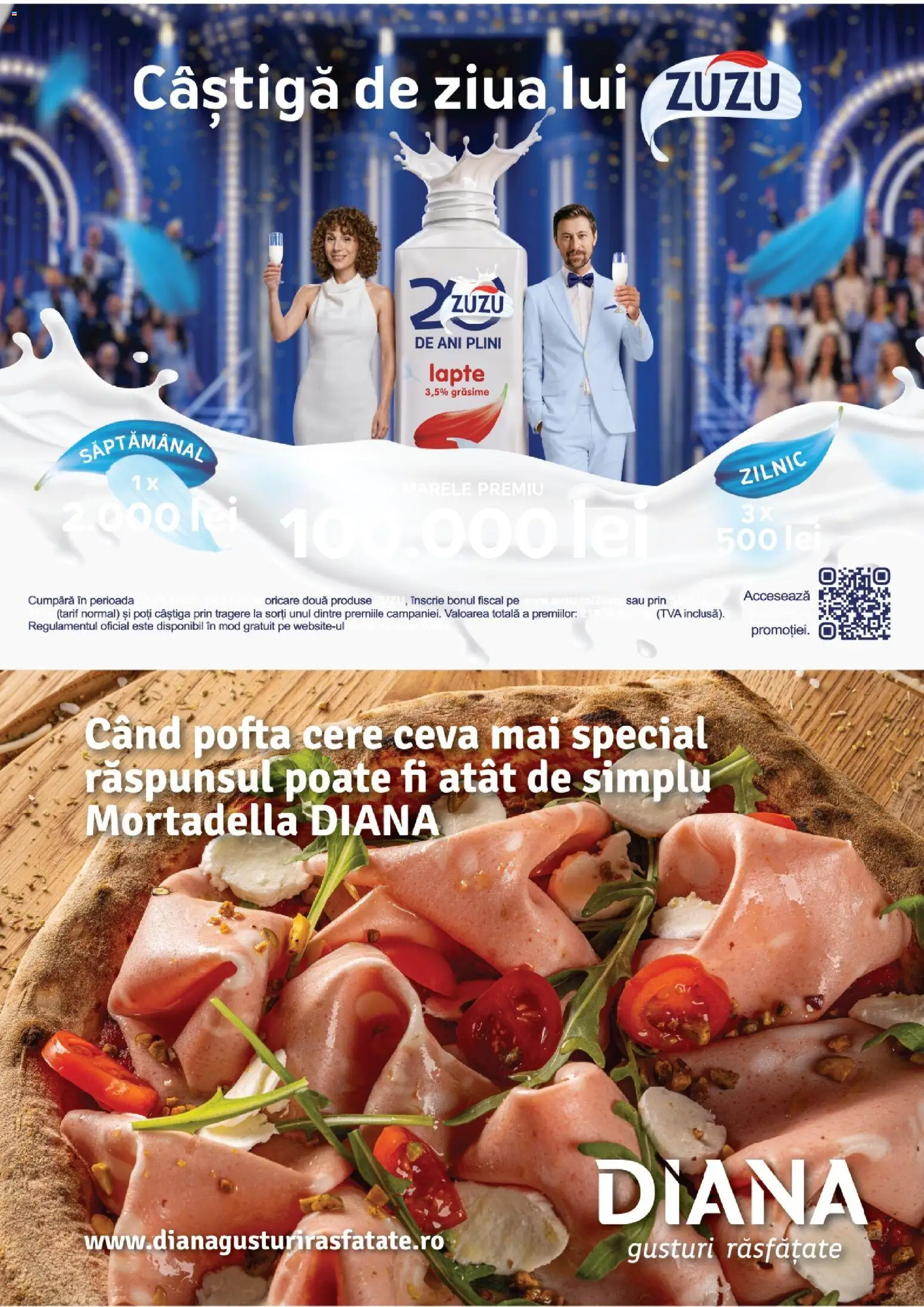 Previzualizarea de cataloage: Diana Diana Catalog valabil de la 16.10.2026 - Lapte, Zuzu