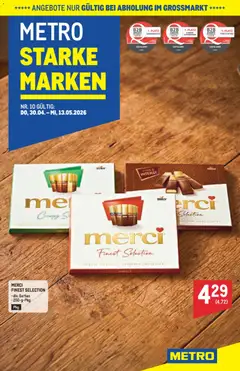 Vorschau der Angebote: Metro Metro angebote Starke Marken gültig ab 30.04.2026